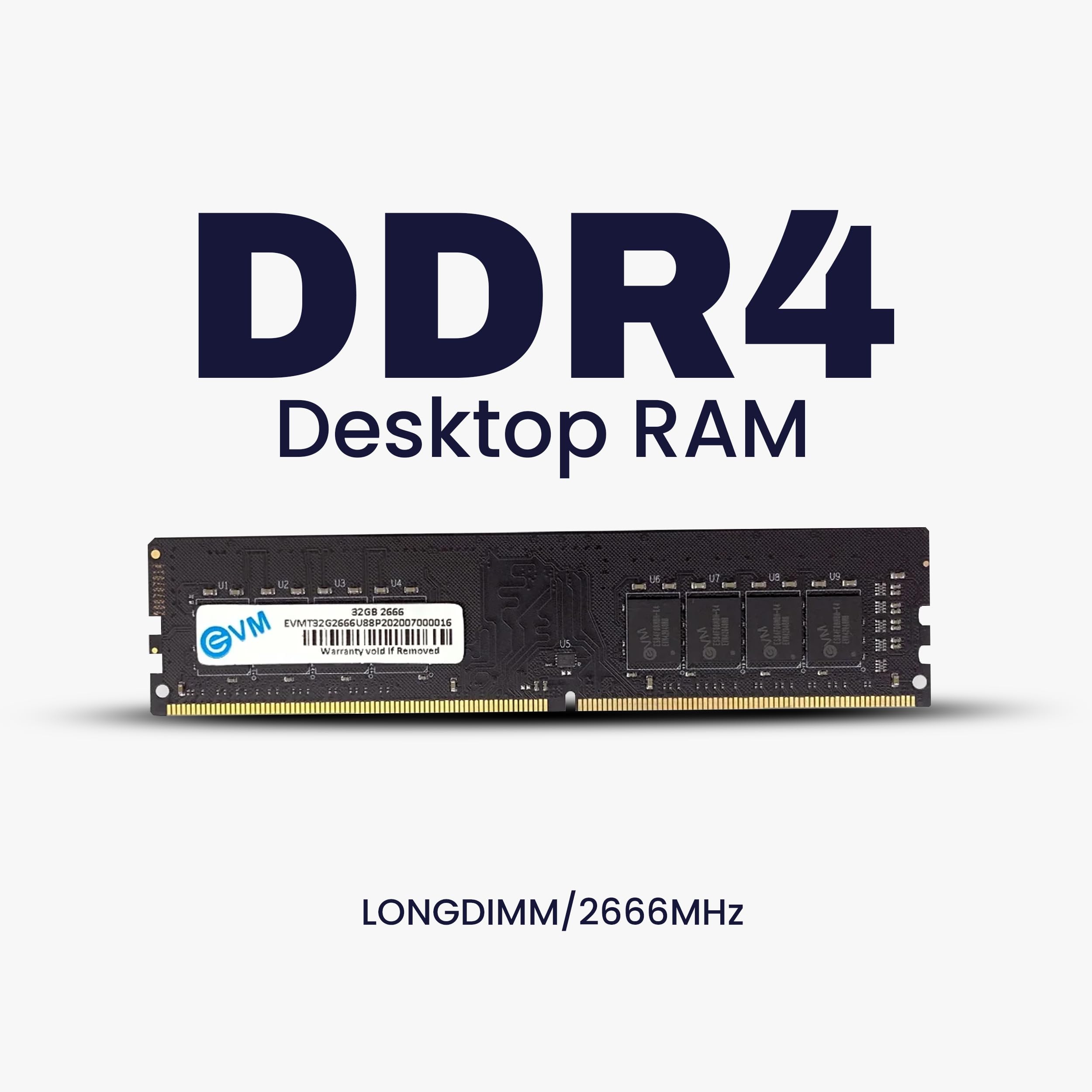 EVM 32GB DDR4 Desktop RAM 2666MHz